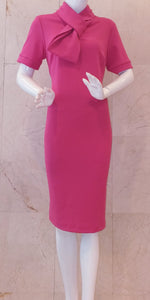 VESTIDO FUCSIA