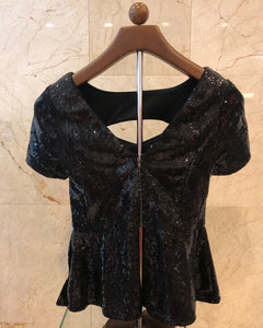 BLUSA NEGRA PARA FIESTA